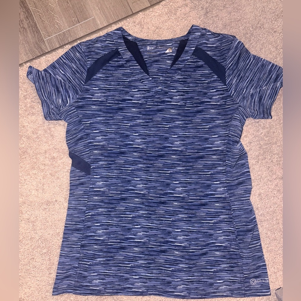 Navy Blue scrub top